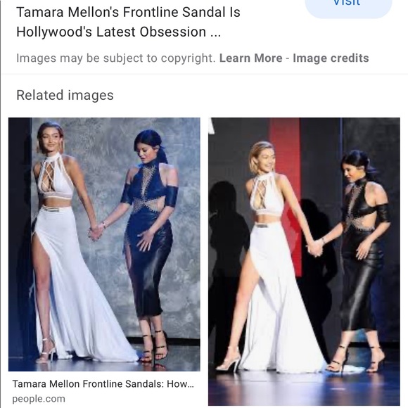 Pre loved Tamara mellon Frontline 75 in black - 38 - Picture 7 of 8